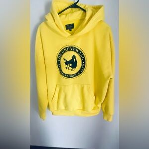Golf Wang Bright Yellow Hoodie with Black Graphic